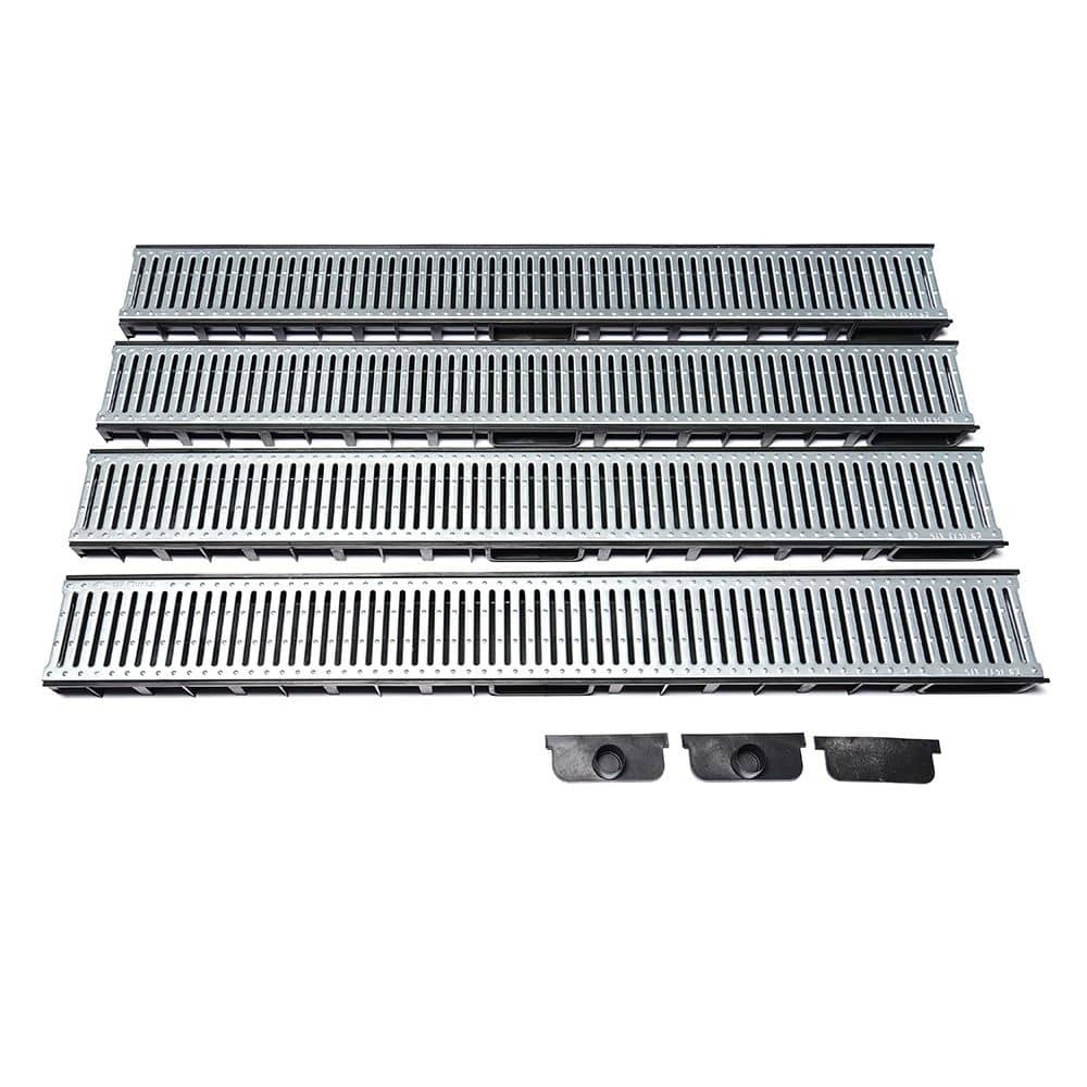 WS ActieDrain Gegalvaniseerd Slim Line – doos van 4 stuks
